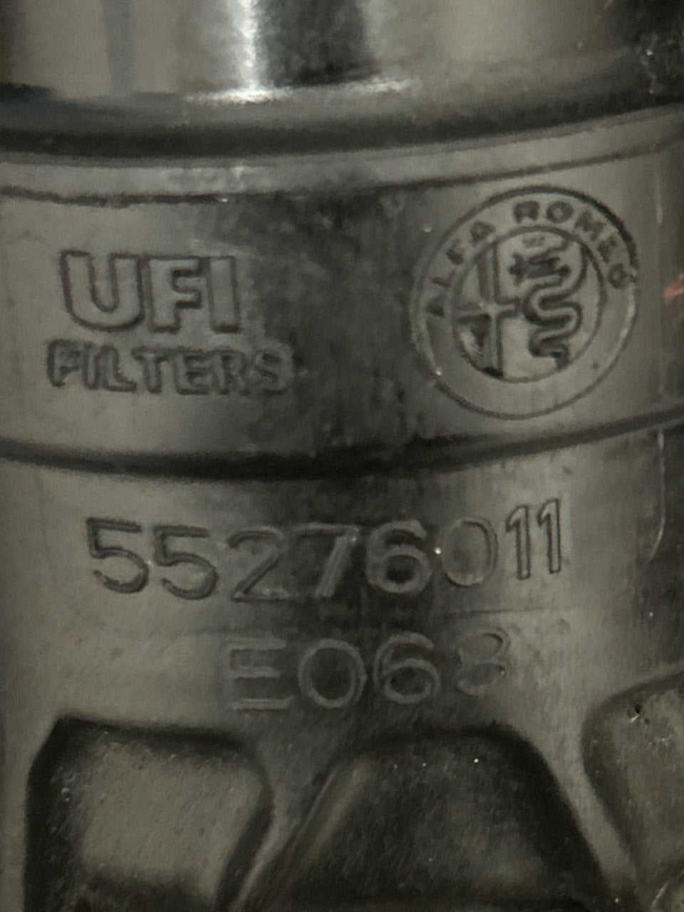 Alloggiamento Filtro Olio / Radiatore Olio Alfa Romeo Giulia Serie (952) / Alfa Romeo Stelvio Serie (949) 2.2 Diesel (2016>) cod.55276011 - F&P CRASH SRLS - Ricambi Usati