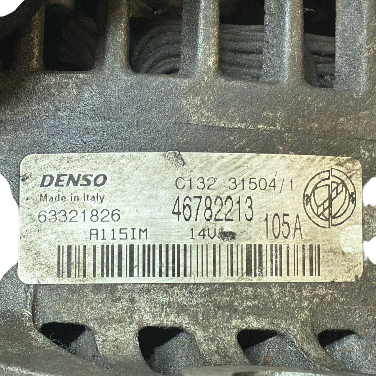 Alternatore alfa romeo 147 cod . 46782213 1.9 diesel (2000 > 2010) - F&P CRASH SRL - Ricambi Usati