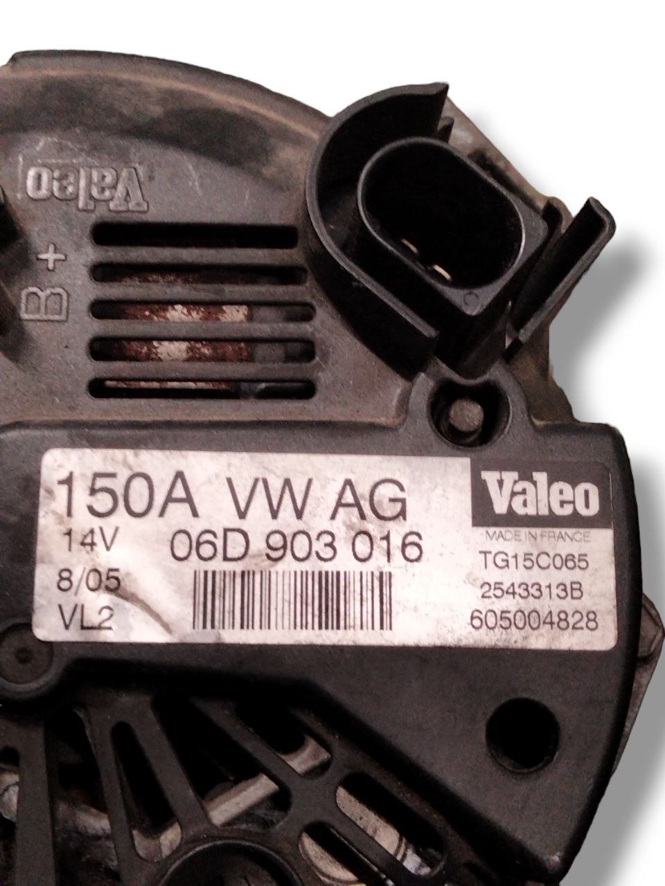 Alternatore Audi A8 / B7 2.0 Benzina (2000 - 2009) cod.06D903016 - F&P CRASH SRLS - Ricambi Usati