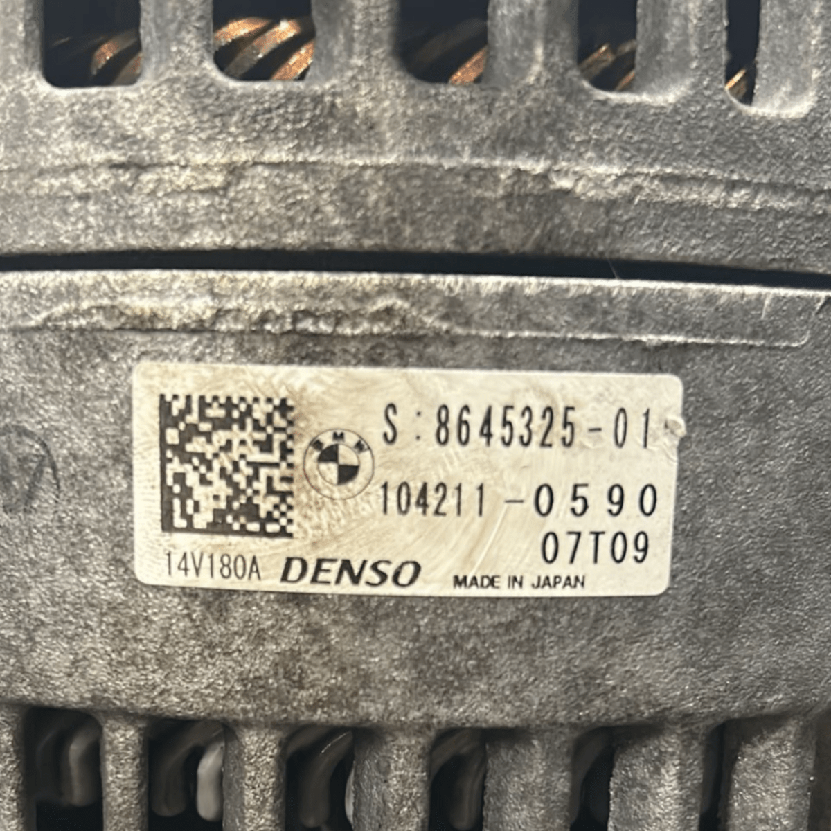 Alternatore Bmw Serie 1 F20 2.0 Benzina cod:104211 - 0590 (2011 > 2019) - F&P CRASH SRLS - Ricambi Usati