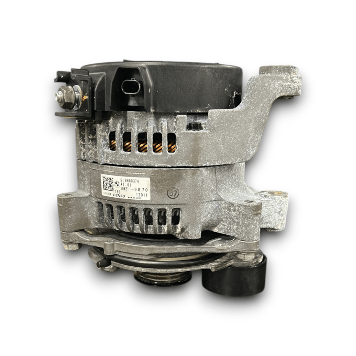 Alternatore bmw serie 1 f40 2.0 diesel cod:104211 - 9870 (2019 &gt;) - F&amp;P CRASH SRLS - Ricambi Usati
