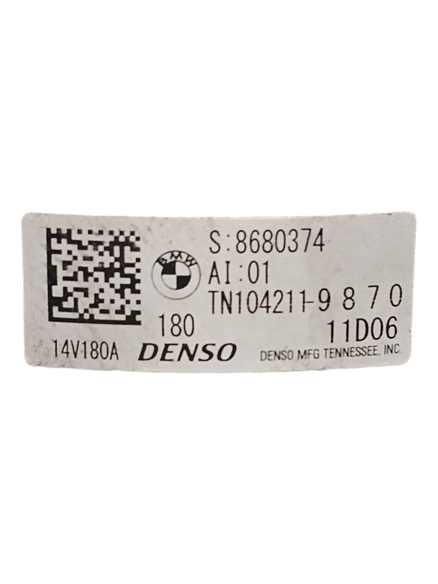 Alternatore Bmw Serie 1 F40 2.0 Diesel Cod:8680374 (2019 - 2024) - F&P CRASH SRLS - Ricambi Usati