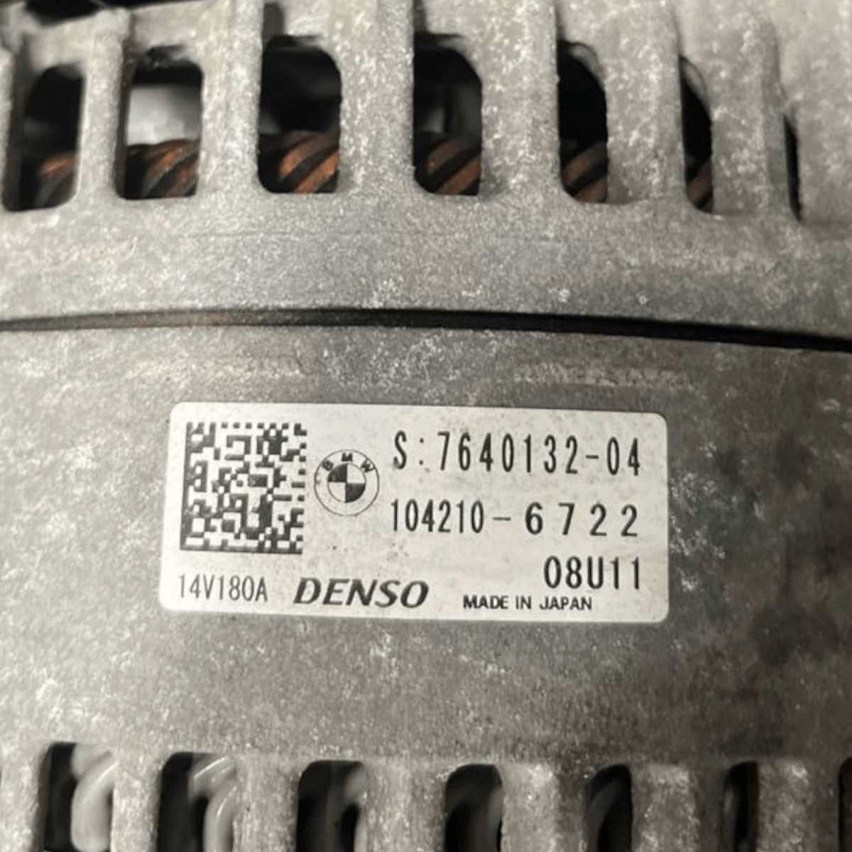 Alternatore Bmw Serie 4 Gran Coupè F36 2.0 Diesel (2013 al 2020) cod: 7640132 - 04 - F&P CRASH SRLS - Ricambi Usati