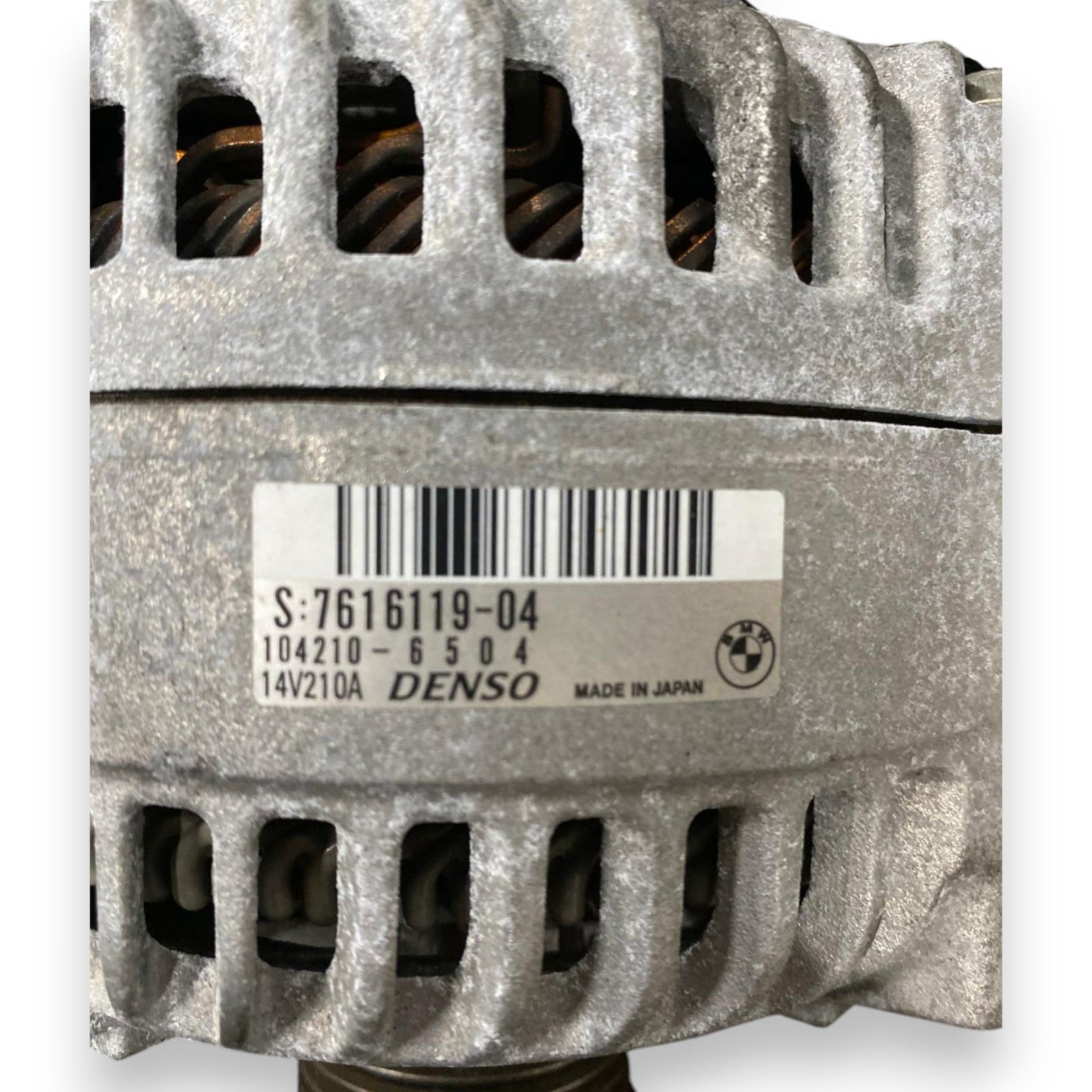 Alternatore Bmw Serie 6 Gran Coupé F06 3.0 Benzina (2012 - 2018) Cod: 7616119 - 04 - F&P CRASH SRLS - Ricambi Usati
