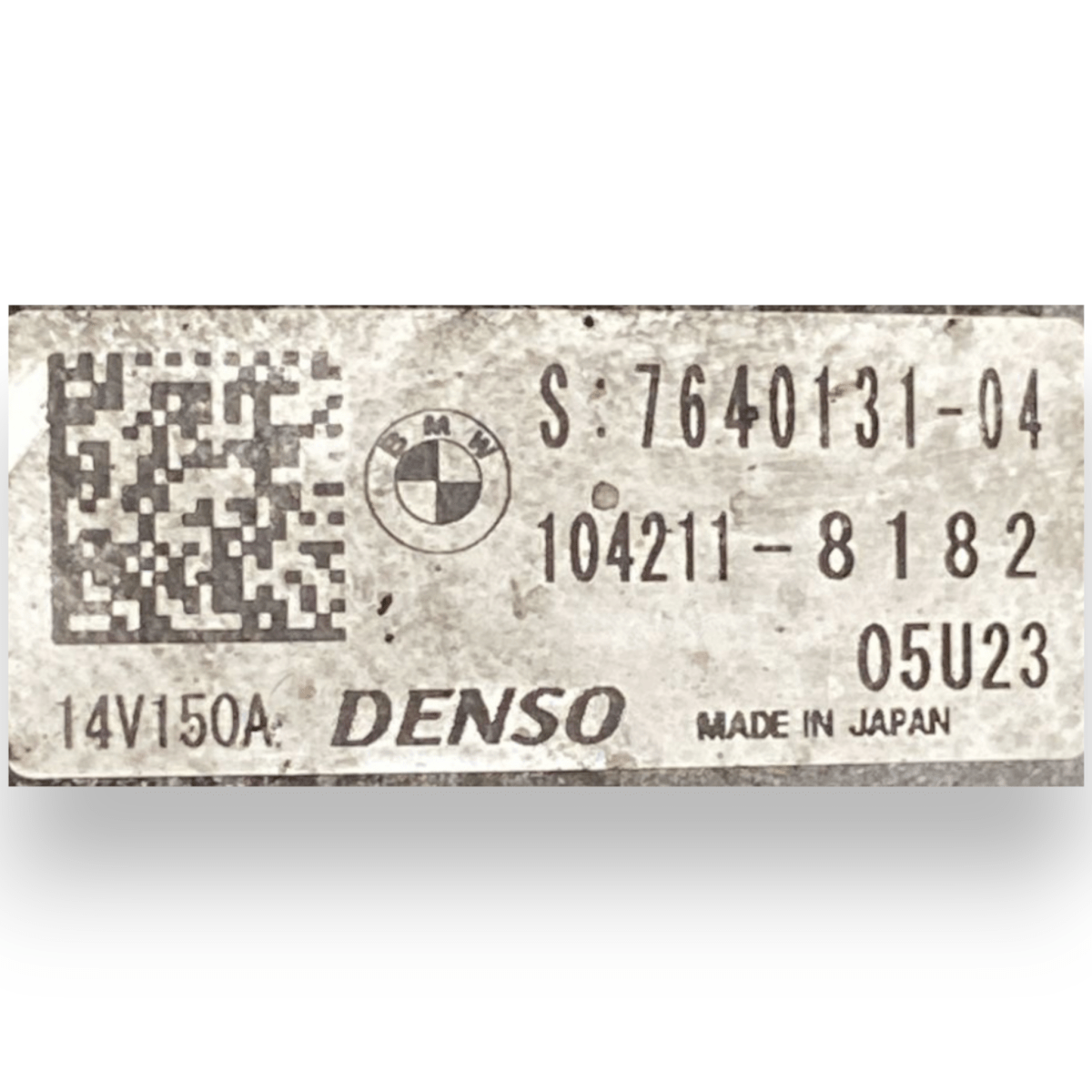 Alternatore bmw x1 f48 2.0 diesel cod:7640131 - 04 (2015 - 2022) - F&P CRASH SRLS - Ricambi Usati