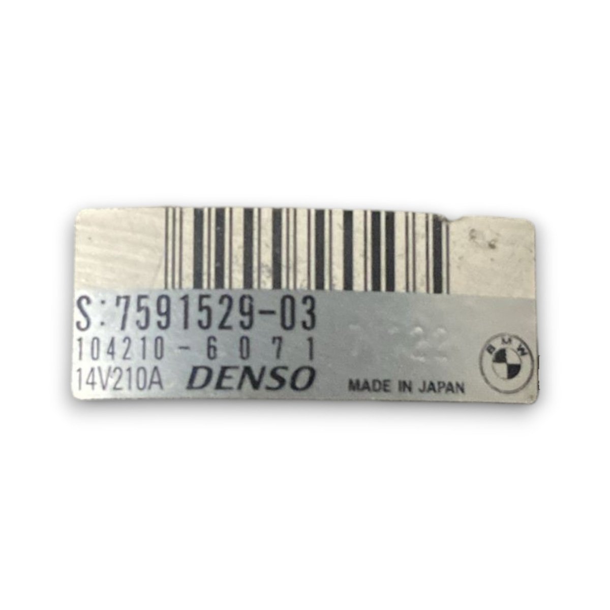 Alternatore bmw x3 g01 cod . 7591529 - 03 2.0 diesel (2017 > 2024) - F&P CRASH SRL - Ricambi Usati
