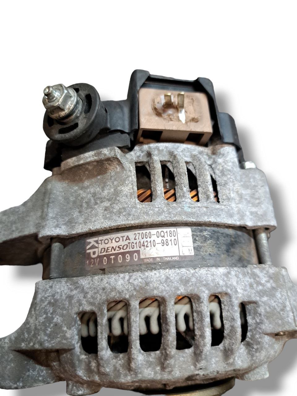 Alternatore Citroen c1 - Peugeot 108 - Toyota Aygo Mk2 1.0 b ( 2017 ) COD:27060-0Q180 - F&P CRASH SRLS - Ricambi Usati