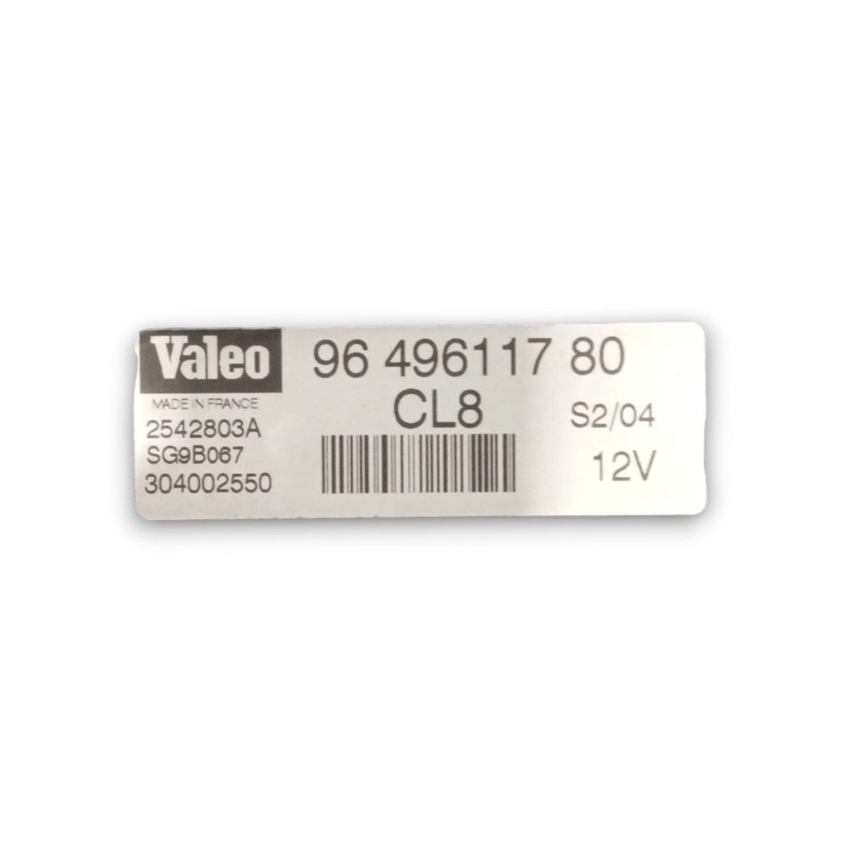 Alternator citroen c3 II code . 9649611780 1.4 gasoline (2009 > 2016) - F&P CRASH SRL - Used Parts