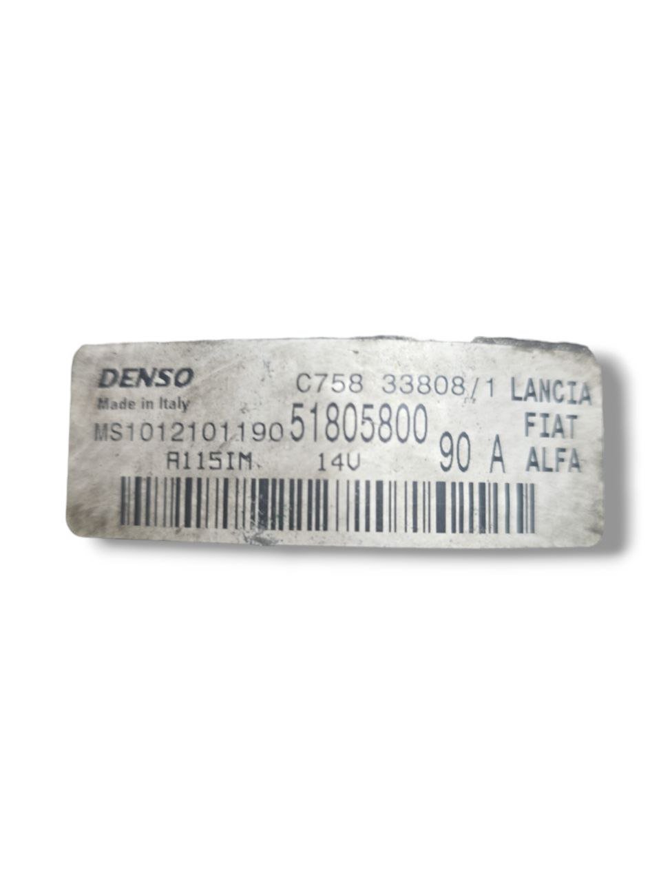 Alternatore Fiat / Alfa Romeo / Lancia 1.3 Diesel ( 2011 ) Cod : 51805800 - MS1012101190 - F&P CRASH SRLS - Ricambi Usati