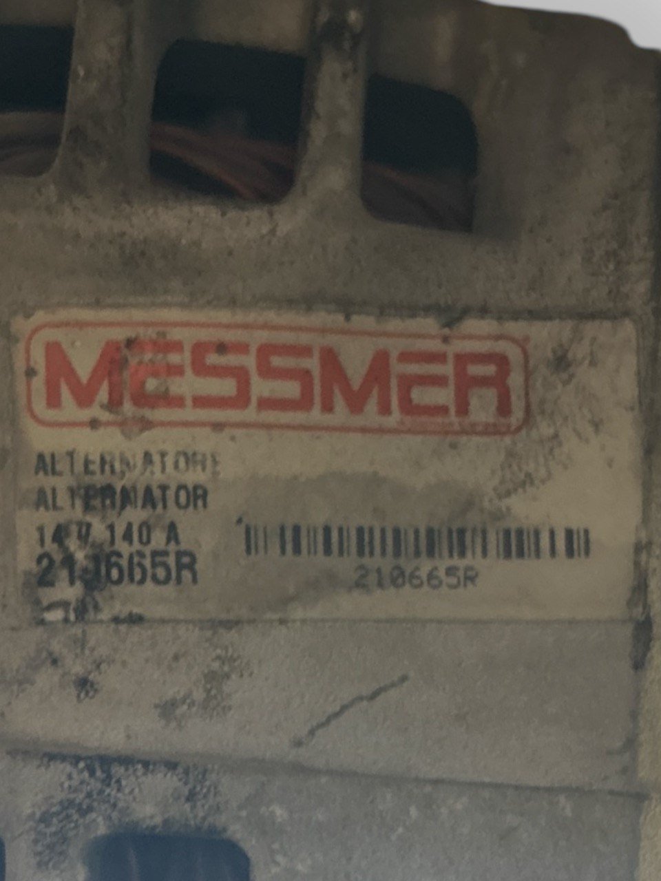 Alternatore Fiat Croma 1.9 Diesel (2005 > 2010) cod.210665R - F&P CRASH SRLS - Ricambi Usati