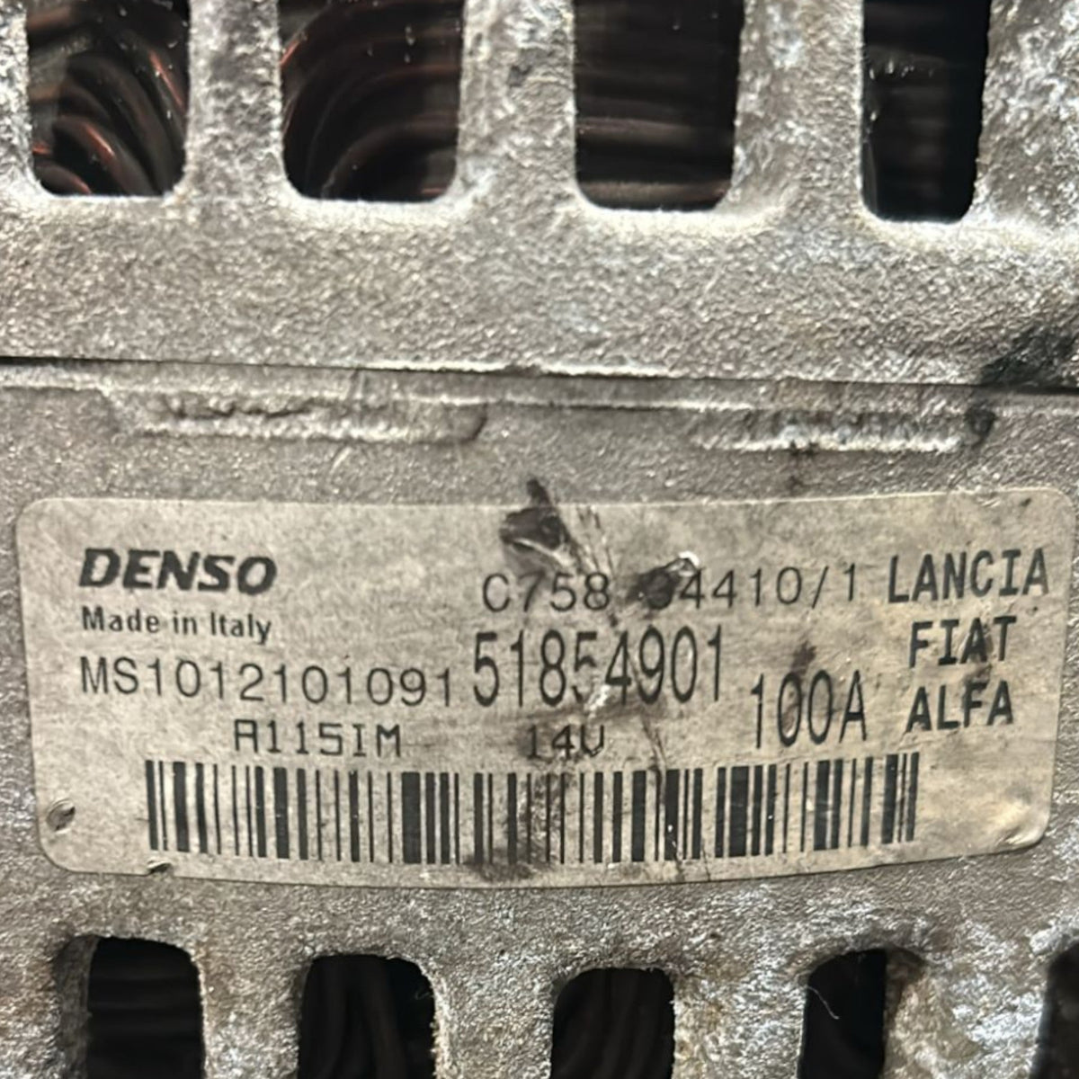 Alternatore Fiat Croma 1.9 Diesel (2005 > 2010) cod:51854901 - F&P CRASH SRLS - Ricambi Usati
