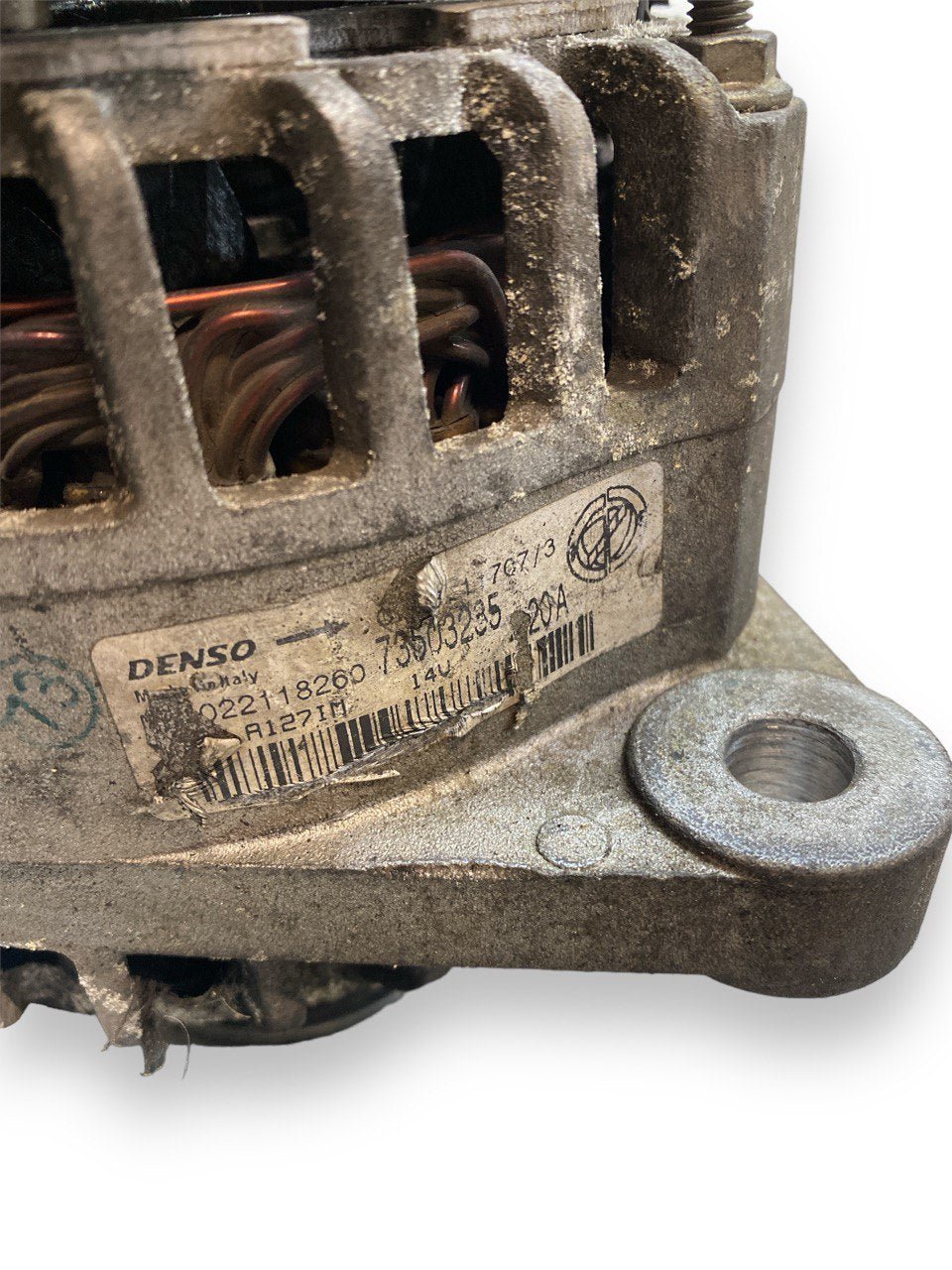 Alternatore Fiat Croma III serie ( 1.9d - 2008 ) cod. 73503235 - F&P CRASH SRLS - Ricambi Usati