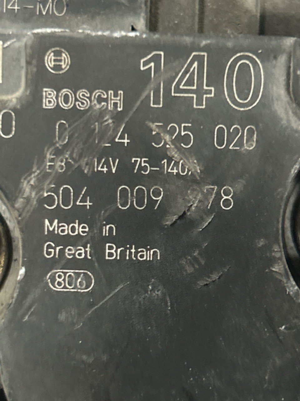 Alternatore Fiat Ducato 2.2 Diesel (2009) cod . 0124525020 - F&P CRASH SRLS - Ricambi Usati