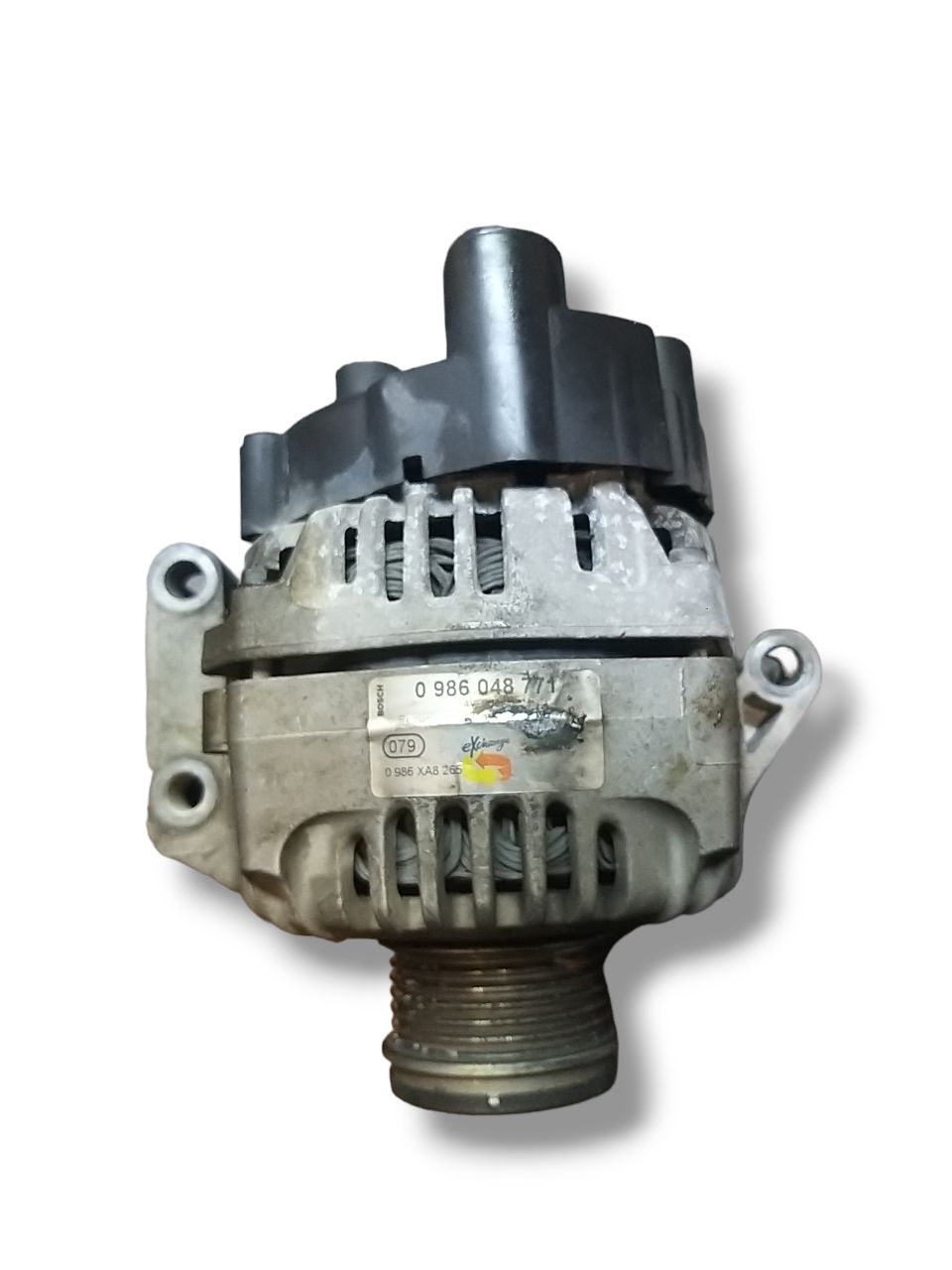 Alternatore Fiat Fiorino / Qubo / Bipper / Nemo 1.3 mjt (2009) COD:0986048771 - F&P CRASH SRLS - Ricambi Usati