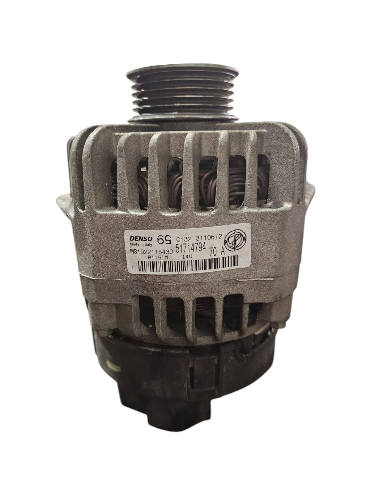 Alternatore Fiat Grande Punto 1.2 Benzina Cod:51714794 (2005 - 2012) - F&amp;P CRASH SRLS - Ricambi Usati