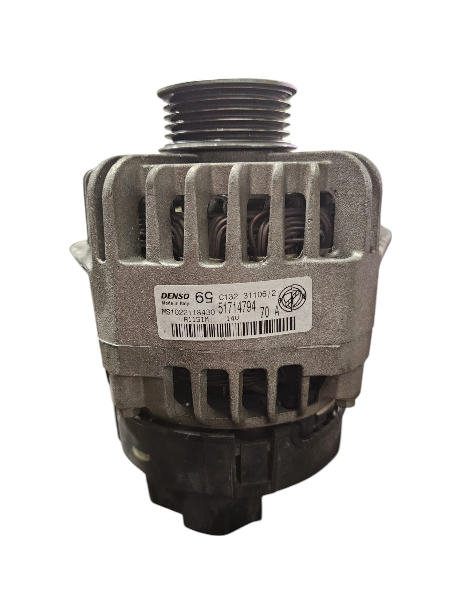 Alternatore Fiat Grande Punto 1.2 Benzina Cod:51714794 (2005 - 2012) - F&P CRASH SRLS - Ricambi Usati