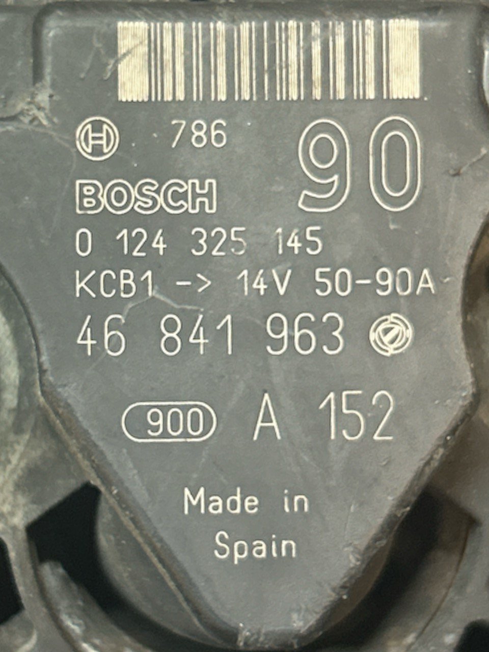 Alternatore Fiat Multipla 1.6 Benzina (2000 > ) cod . 46841963 - F&P CRASH SRLS - Ricambi Usati