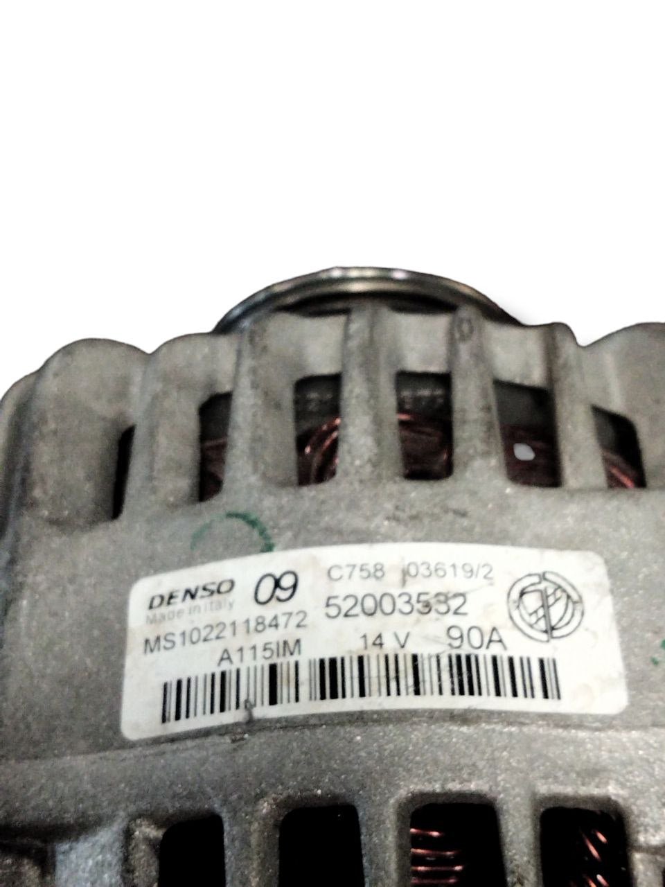 Alternatore Fiat Panda 312/319 1.2 Benzina (2012 - 2023)cod.52003532 / Fiat 500 / Punto Van / Bravo / - F&P CRASH SRLS - Ricambi Usati