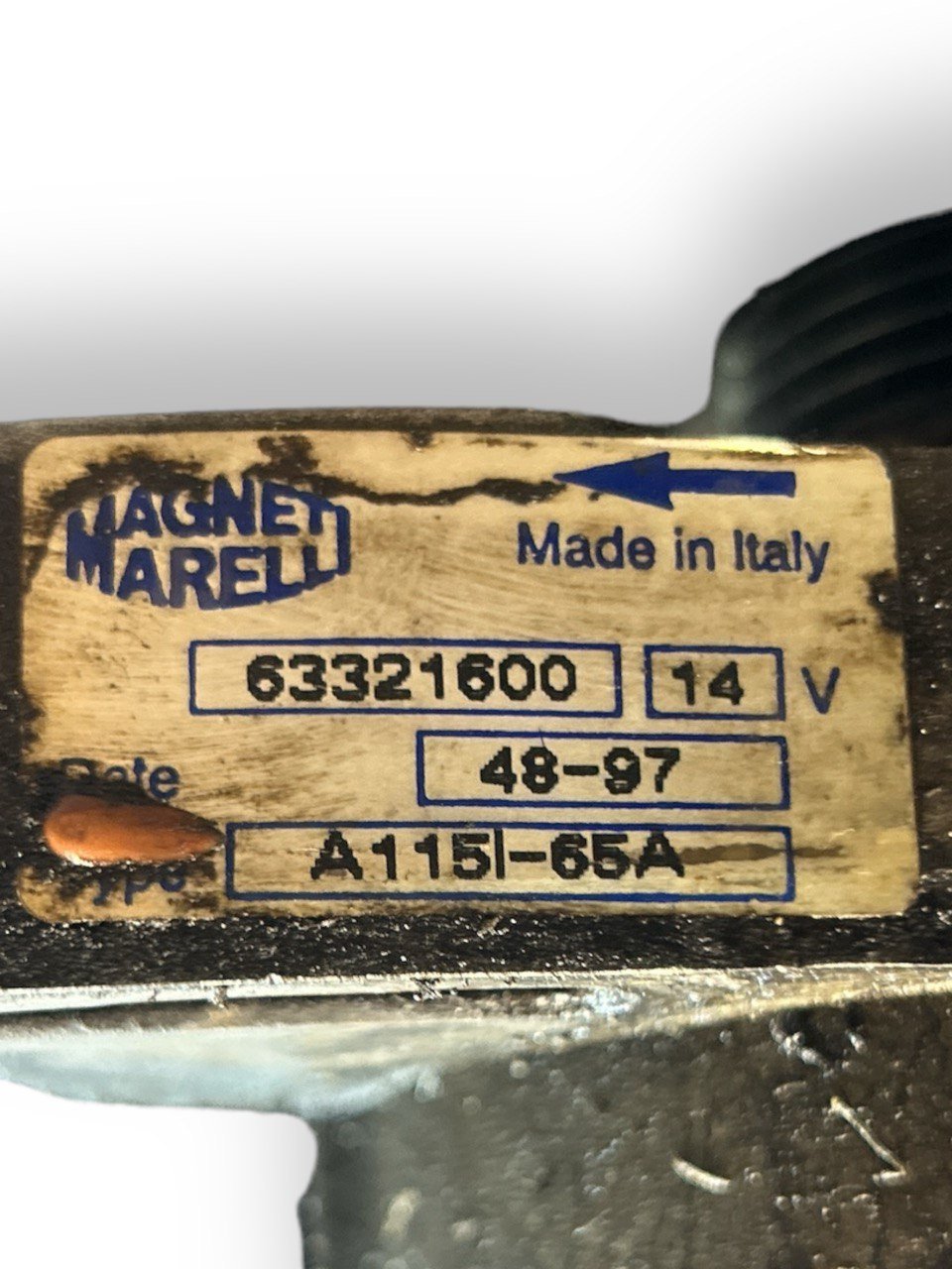 Alternatore Fiat Punto 1.1 Benzina (1993 > 1999) cod.63321600 - F&P CRASH SRLS - Ricambi Usati