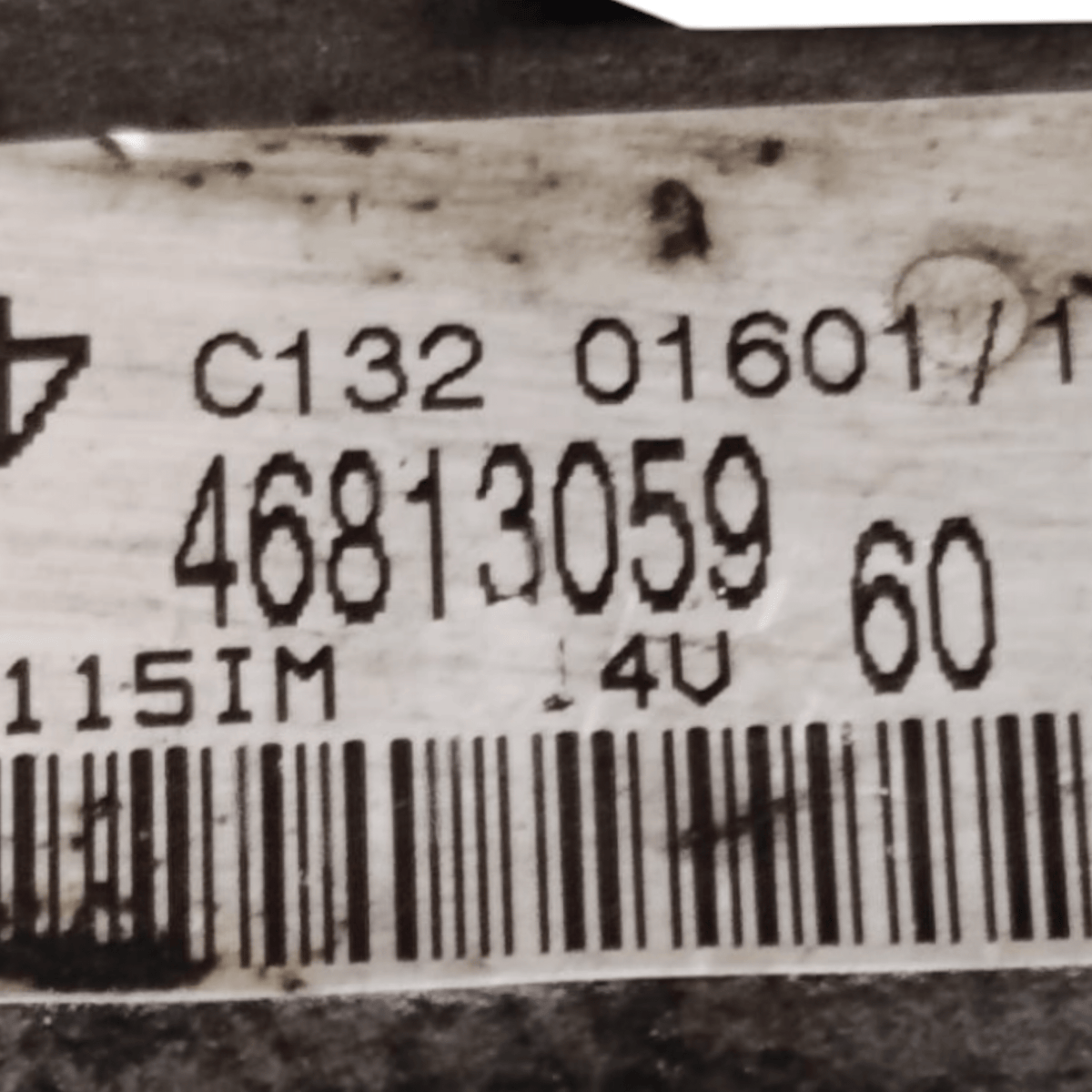 Alternatore Fiat Punto 188 1.2 Benzina COD: 46813059 (1999 - 2011) - F&P CRASH SRLS - Ricambi Usati