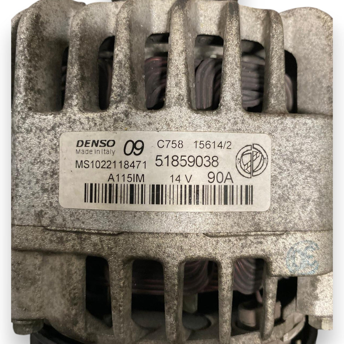 Alternatore Fiat Punto Evo 1.2 Benzina (2005 - 2018) Cod: 51859038 - F&P CRASH SRLS - Ricambi Usati