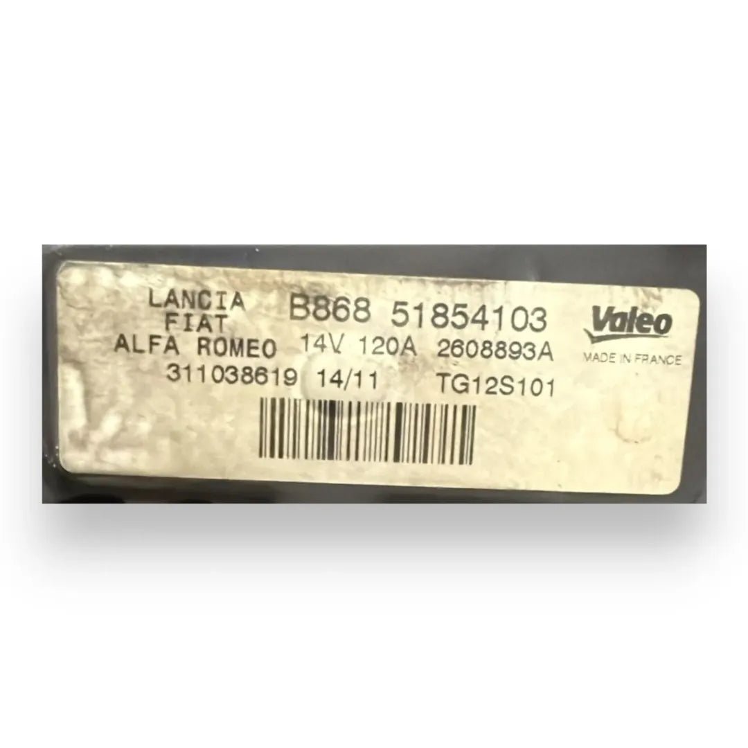 Alternatore Fiat Punto EVO 3J OEM 51984056 - F&P CRASH SRL - Ricambi Usati