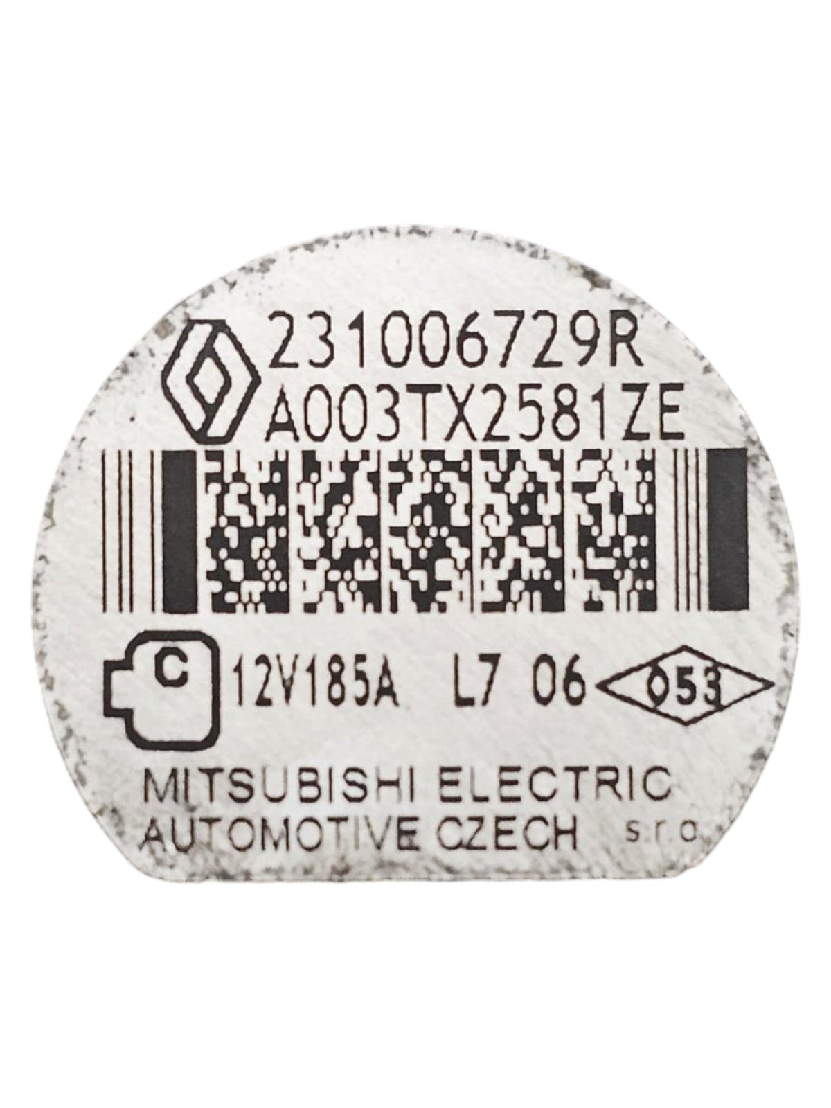 Alternatore Fiat Talento 1.6 Diesel Cod:231006729R (2016 - 2020) - F&P CRASH SRLS - Ricambi Usati