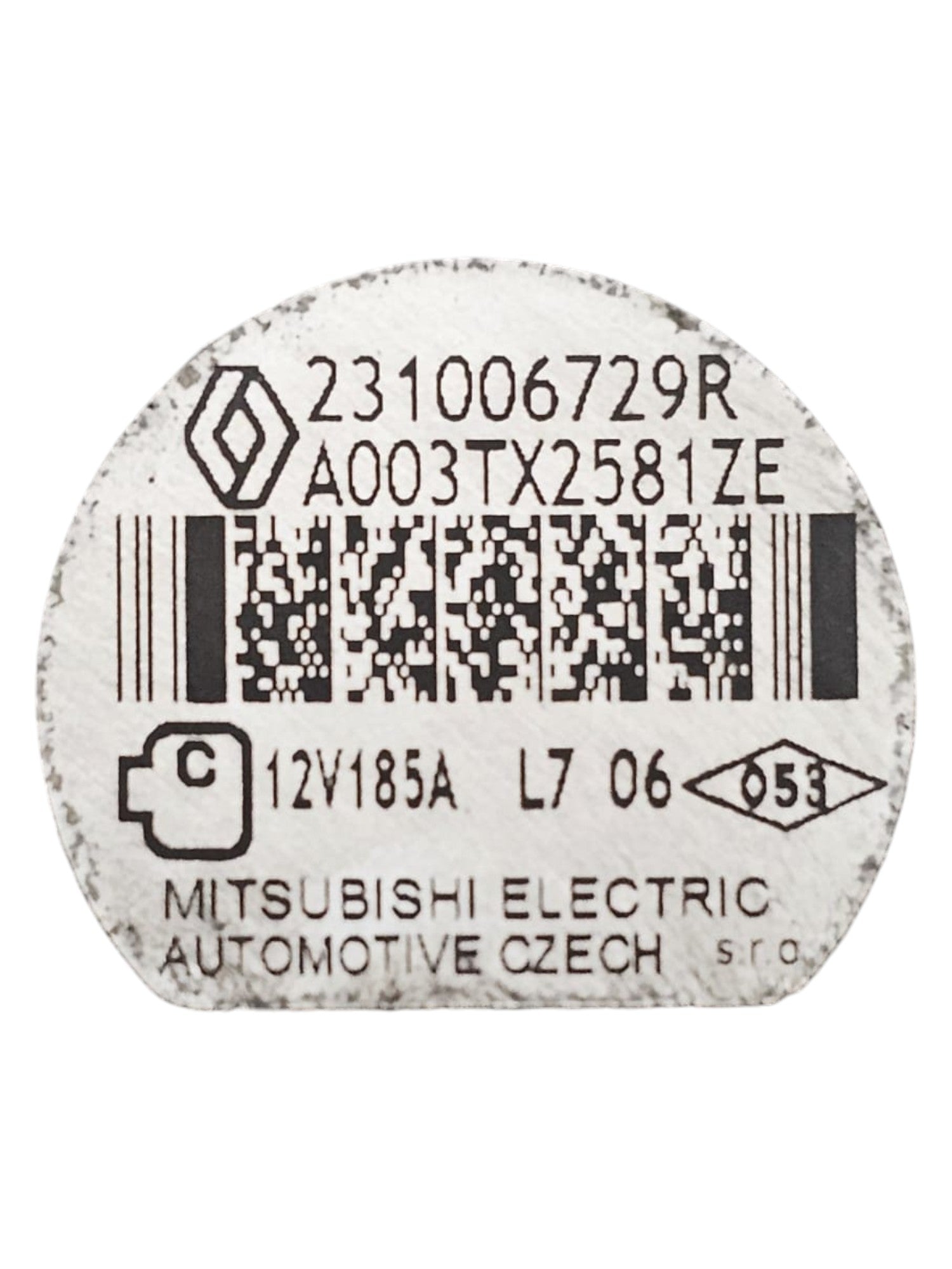 Alternatore Fiat Talento 1.6 Diesel Cod:231006729R (2016 - 2020) - F&P CRASH SRLS - Ricambi Usati