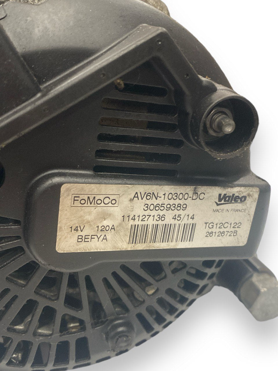 Alternatore Ford C-Max 1.5 TDCi ( 2010 ) cod. 30659389 - F&P CRASH SRLS - Ricambi Usati