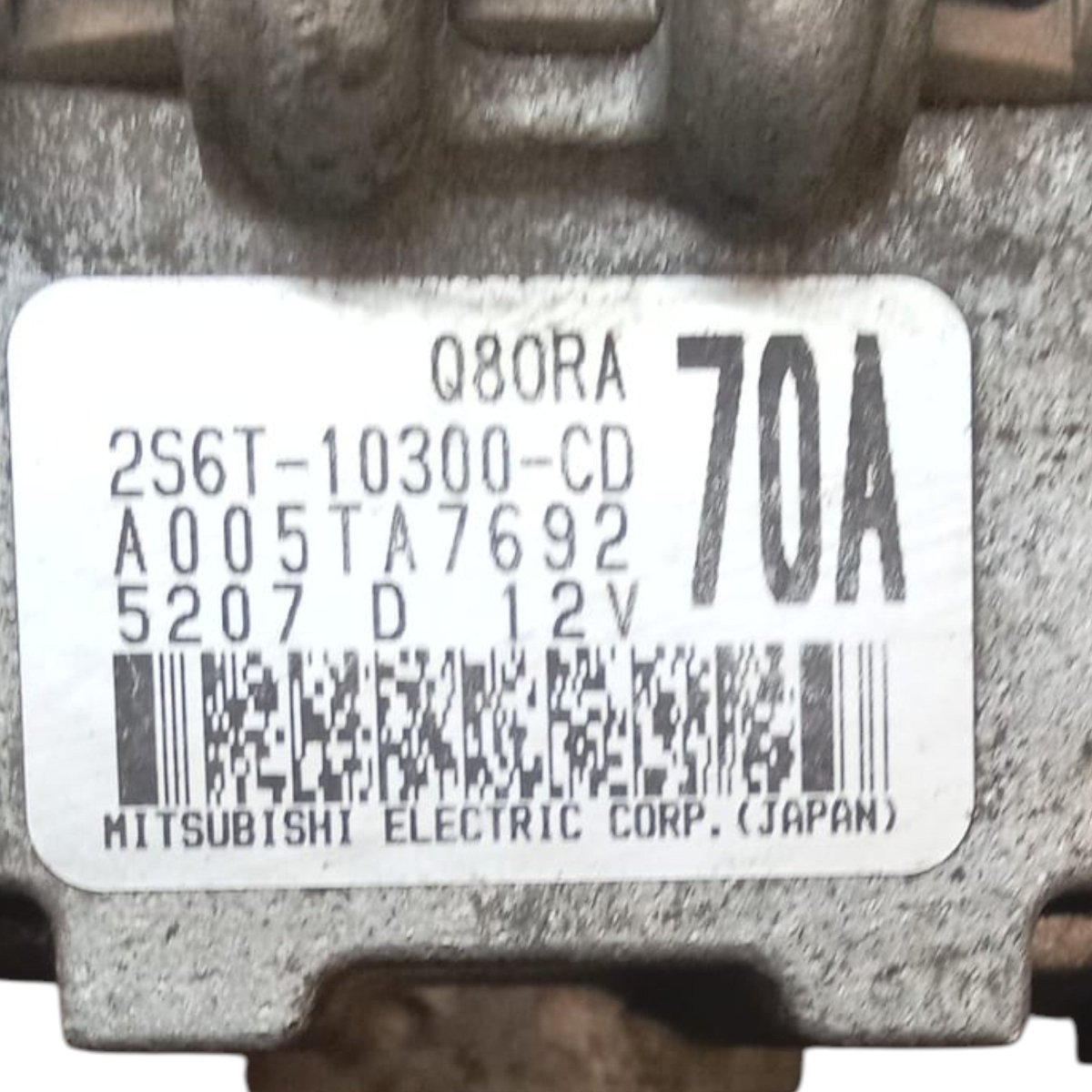 Alternatore ford fiesta cod . 2s6t-10300-cd 1.2 benzina (2008 > 2017) - F&P CRASH SRL - Ricambi Usati