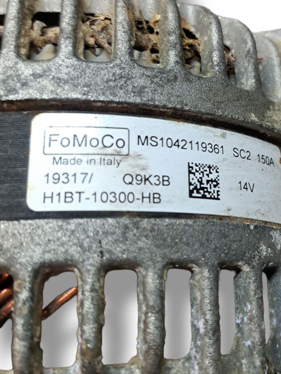 Alternatore Ford Fiesta mk7 1.0 Benzina (2017>) COD:H1BT10300HB - F&P CRASH SRLS - Ricambi Usati