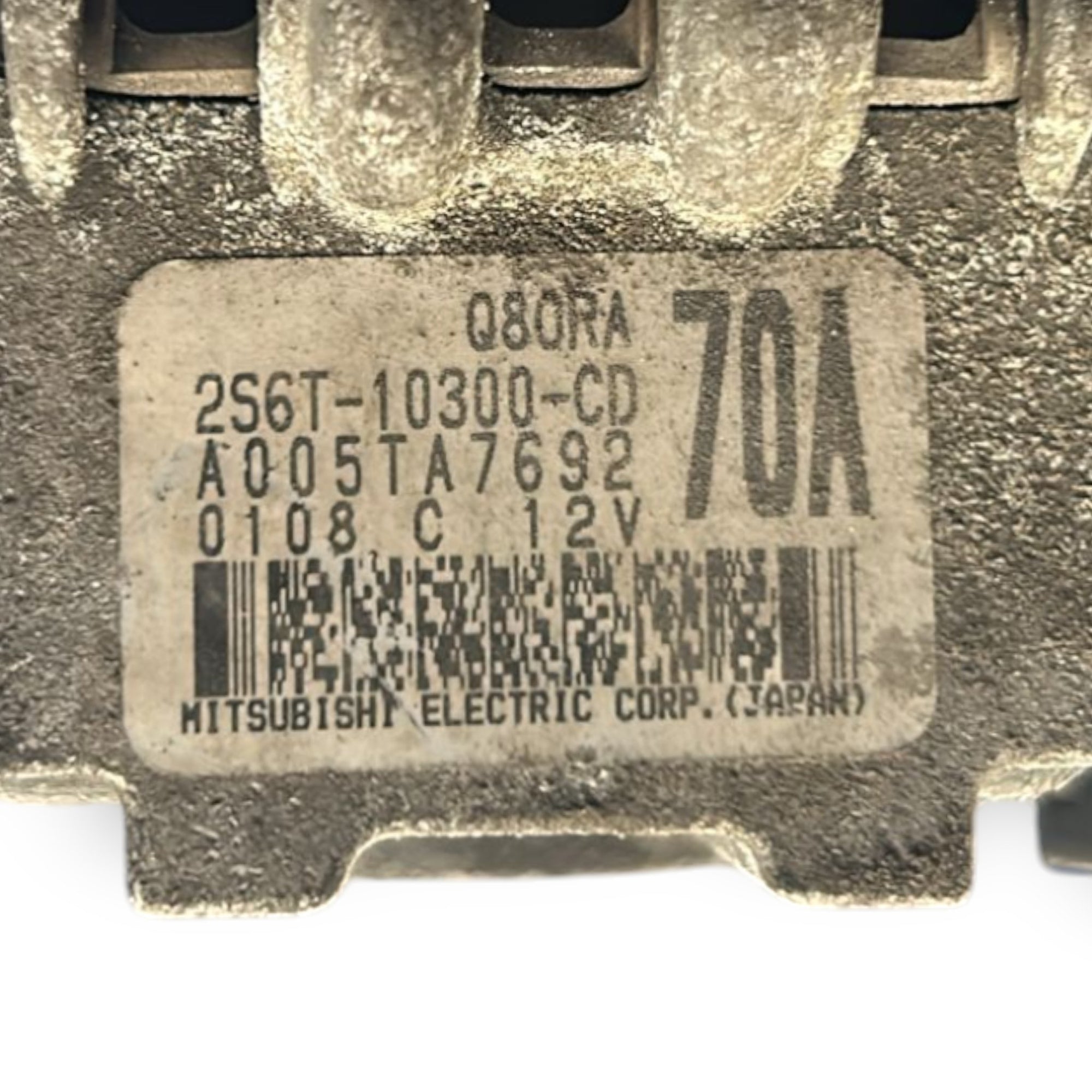 Alternatore Ford Fiesta V cod.2S6T - 10300 - CD 1.4 Benzina (2002 > 2008) - F&P CRASH SRLS - Ricambi Usati