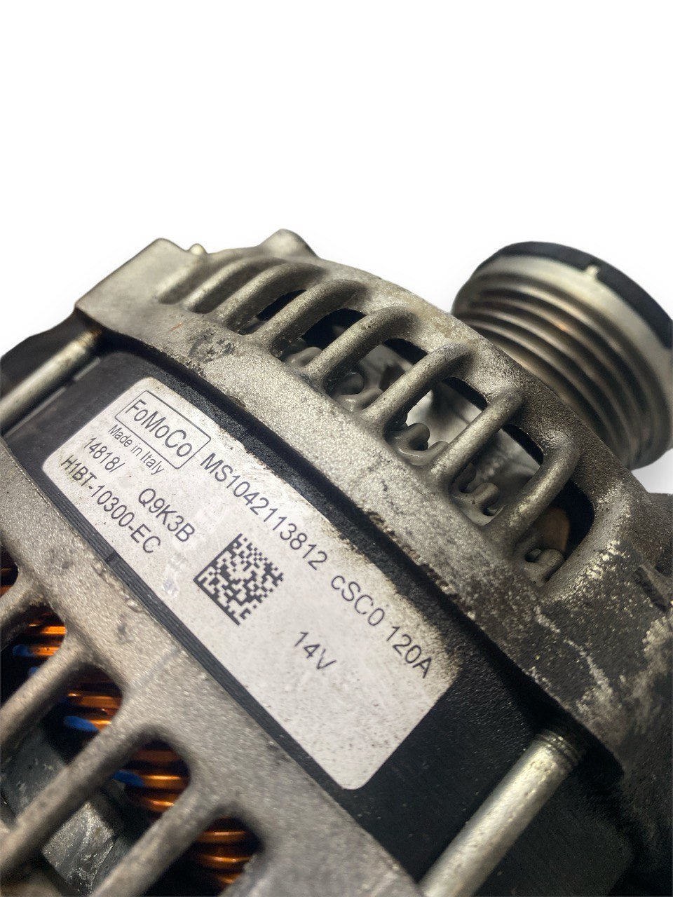 Alternatore Ford Fiesta VII 1.0 EcoBoost (2018) cod: MS1042113812 - F&P CRASH SRLS - Ricambi Usati