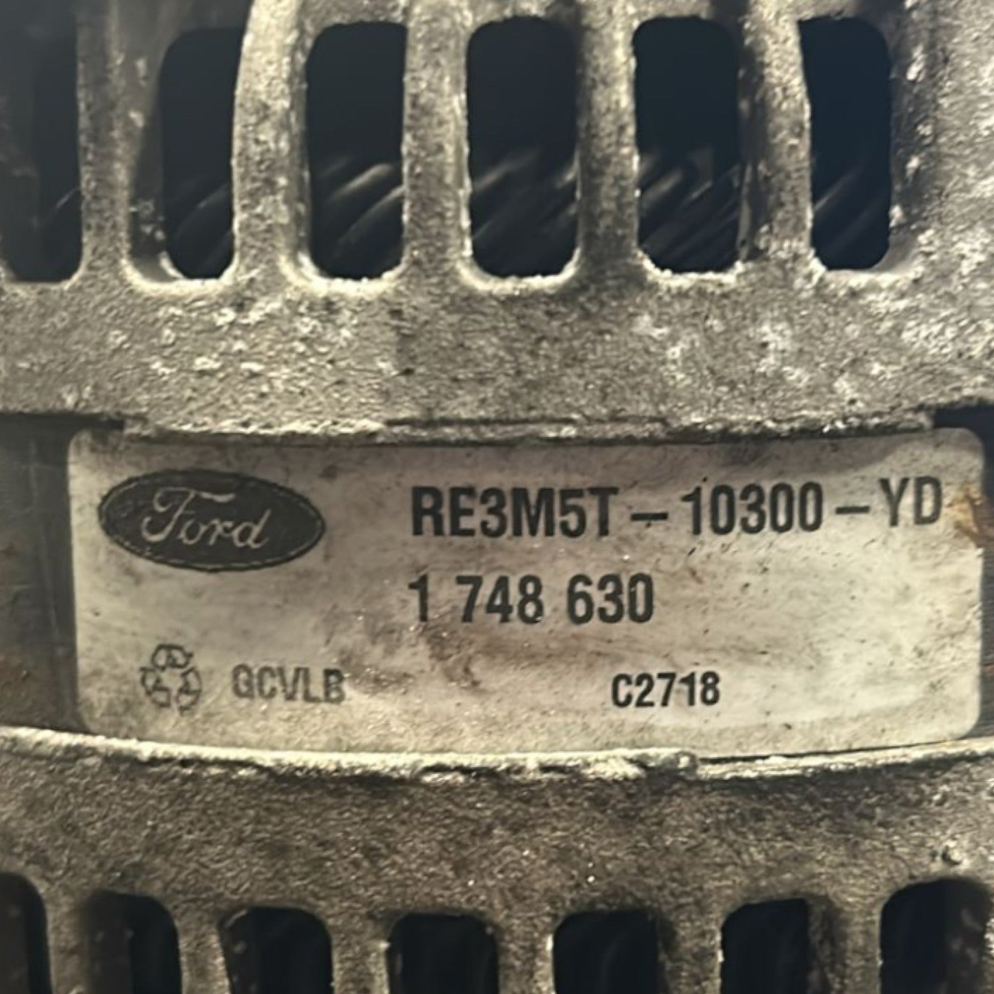 Alternatore Ford Kuga I 2.0 Diesel (2008 > 2012) cod.3M5T - 10300 - YD - F&P CRASH SRLS - Ricambi Usati