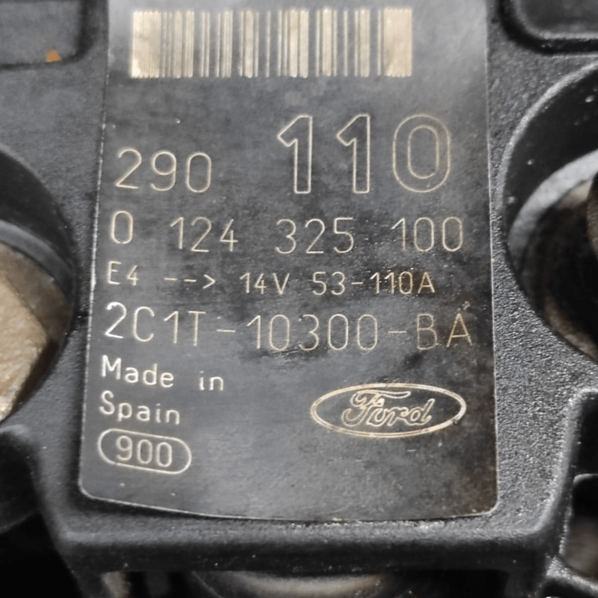 Alternatore ford transit 2.4 diesel cod: 2c1t10300ba (2000 - 2006) - F&P CRASH SRLS - Ricambi Usati