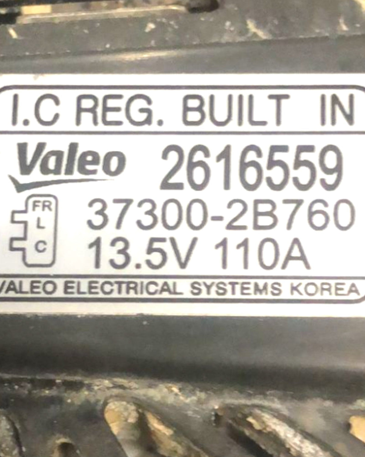 Alternatore Hyundai IX20 1.4 Benzina (2010 > 2019) cod:2616559 - F&P CRASH SRLS - Ricambi Usati