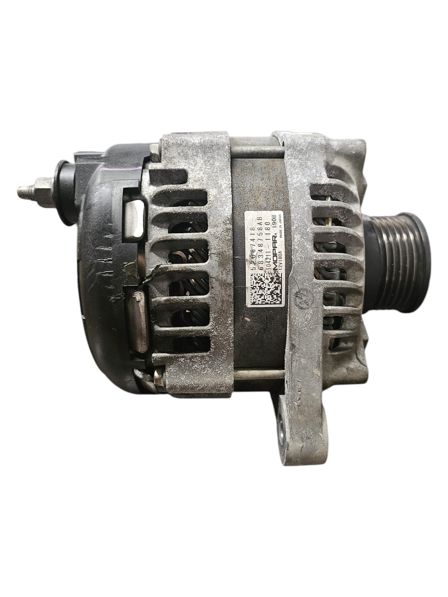 Alternatore Jeep Cherokee KL 2.2 Diesel Cod:52067418 (2013 - 2023) - F&P CRASH SRLS - Ricambi Usati