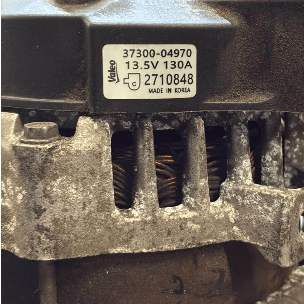 Alternatore kia picanto 1.2 benzina cod : 37300 - 04970 (2017 - > ) - F&P CRASH SRL - Ricambi Usati