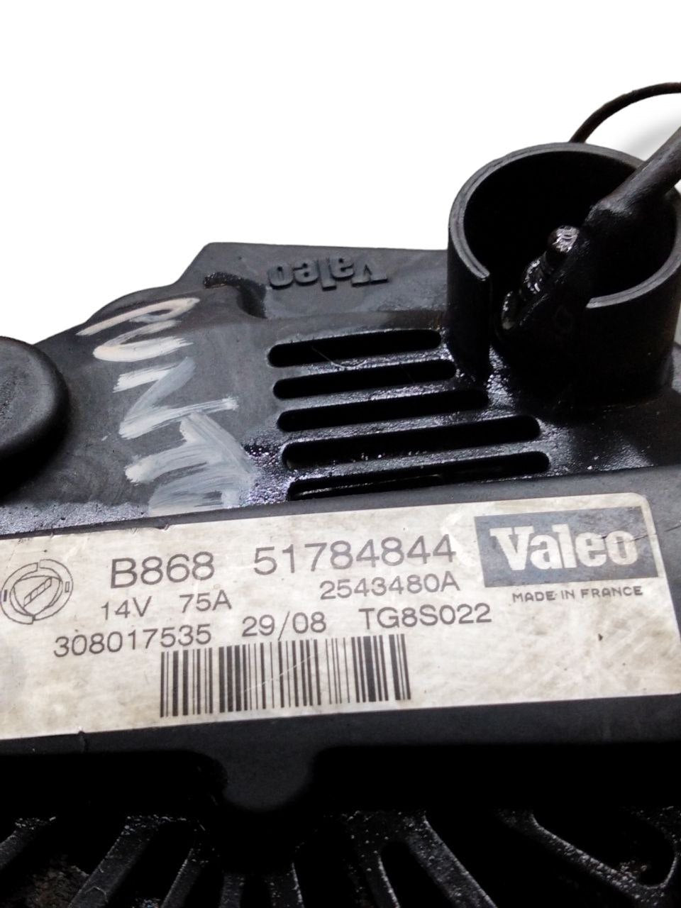 Alternatore Lancia Ypsilon 1.3 Diesel (2003 - 2011)cod.51784844 / Fiat 500 / doblò / mito / panda - F&P CRASH SRLS - Ricambi Usati