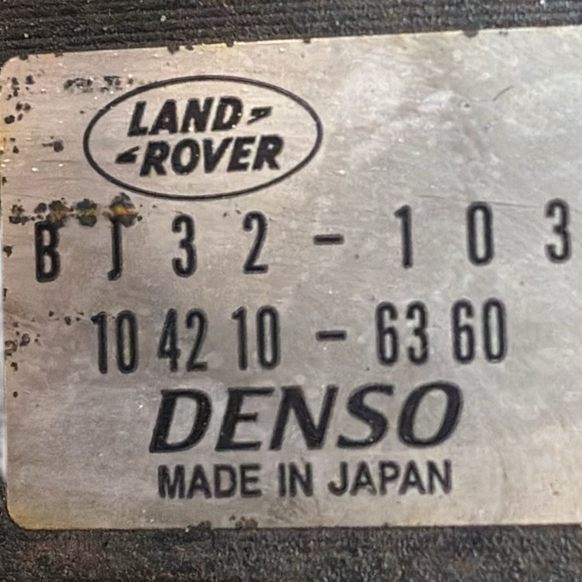 Alternatore land rover evoquer 1 cod . 104210-6360 2.2 diesel (2011 > 2018) - F&P CRASH SRL - Ricambi Usati