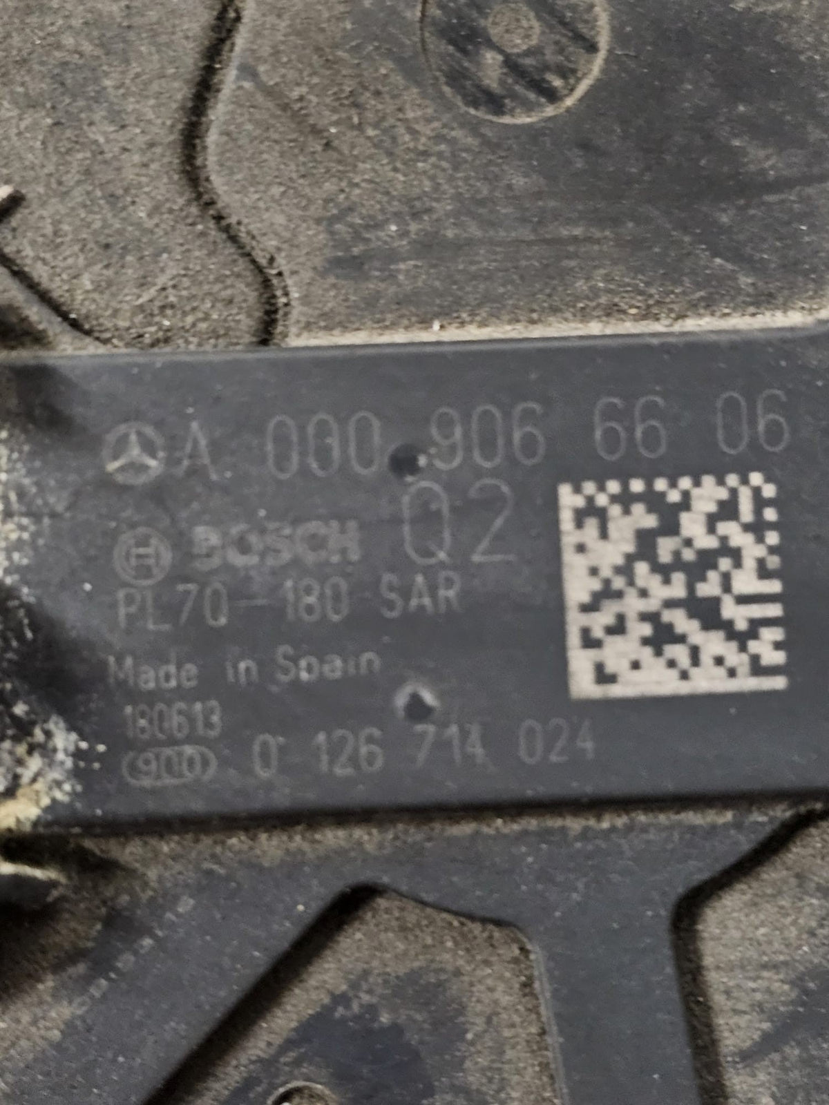 Alternatore Mercedes Classe A W177 1.5 Diesel Cod:A0009066606 (2018 - >) - F&P CRASH SRLS - Ricambi Usati