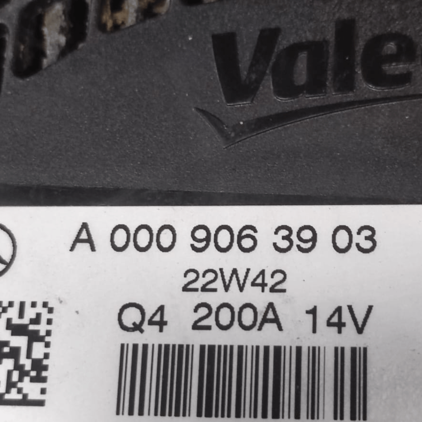 Alternatore Mercedes Classe E W212 2.2 Diesel COD: A0009063903 (2009 - 2016) - F&P CRASH SRLS - Ricambi Usati