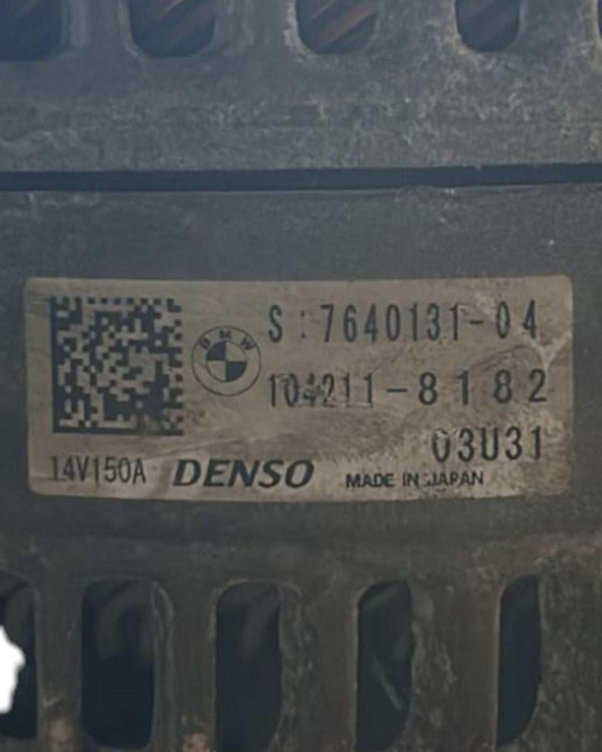 Alternatore Mini Cooper (F56) 1.5 Diesel (2014 > ) cod.7640131 - 04 - F&P CRASH SRLS - Ricambi Usati