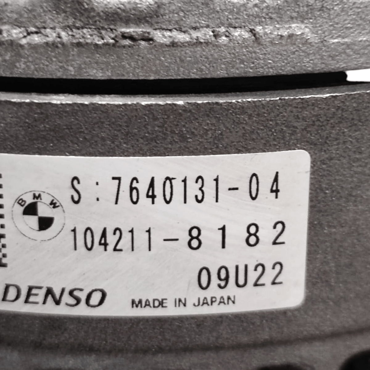 Alternatore Mini Countryman F60 2.0 Diesel COD: 764013104 (2017 - 2020) - F&P CRASH SRLS - Ricambi Usati