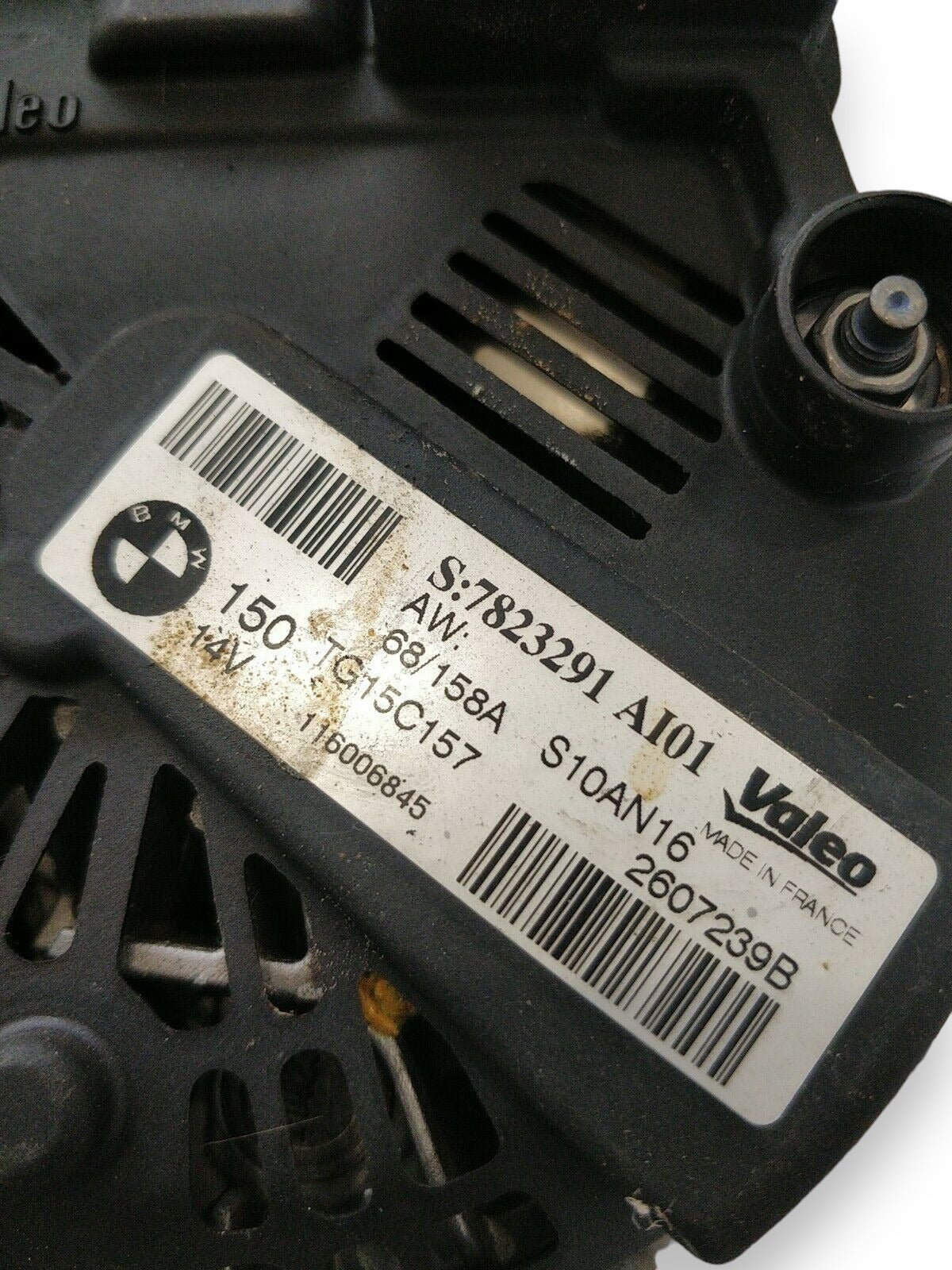 Alternatore Mini Countryman / Paceman 1.6 D 2012 7823291AI01 - F&P CRASH SRLS - Ricambi Usati