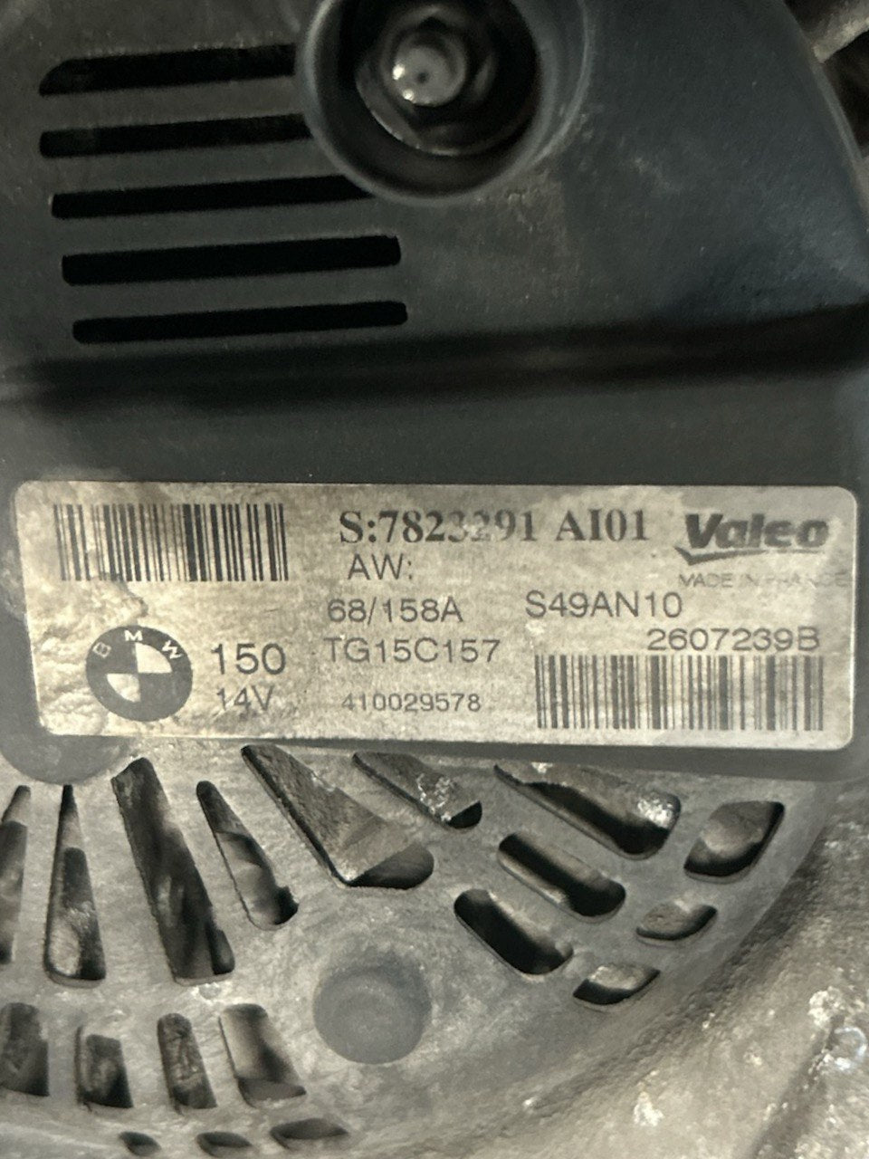 Alternatore Mini Countryman (R60) 1.6 Diesel (2010 > 2017) cod.7823291 - F&P CRASH SRLS - Ricambi Usati