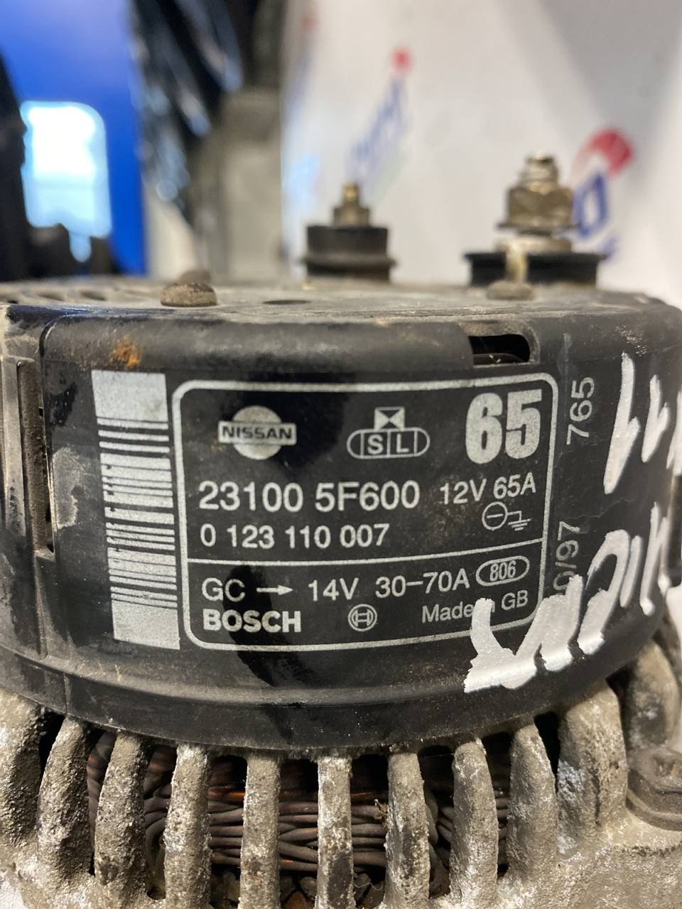 Alternatore Nissan micra 2 k11 (2000) cod:231005f600 - F&P CRASH SRLS - Ricambi Usati