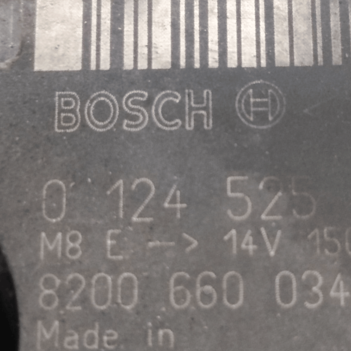Alternatore Nissan Qashqai 1.6 Diesel COD: 0124525 (2006 - 2014) - F&P CRASH SRLS - Ricambi Usati