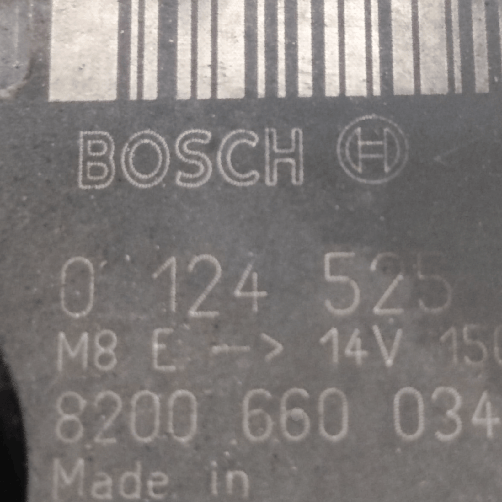 Alternatore Nissan Qashqai 1.6 Diesel COD: 0124525 (2006 - 2014) - F&P CRASH SRLS - Ricambi Usati