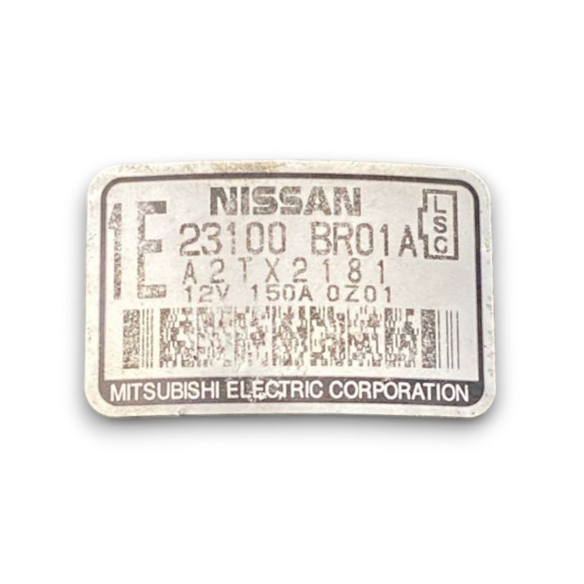 Alternatore nissan qashqai j10 cod . 23100br01a 1.6 diesel (2006 > 2014) - F&P CRASH SRL - Ricambi Usati